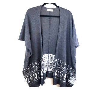 Hollister Southwestern Style Ponch Cardigan